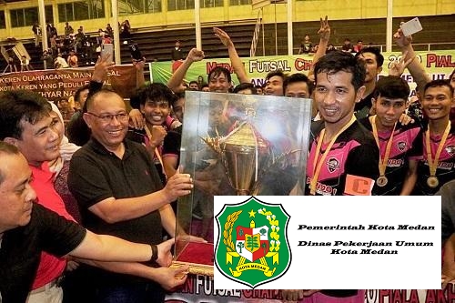Komunitas Klub Futsal Nobatkan Akhyar Sebagai Bapak Futsal Kota Medan